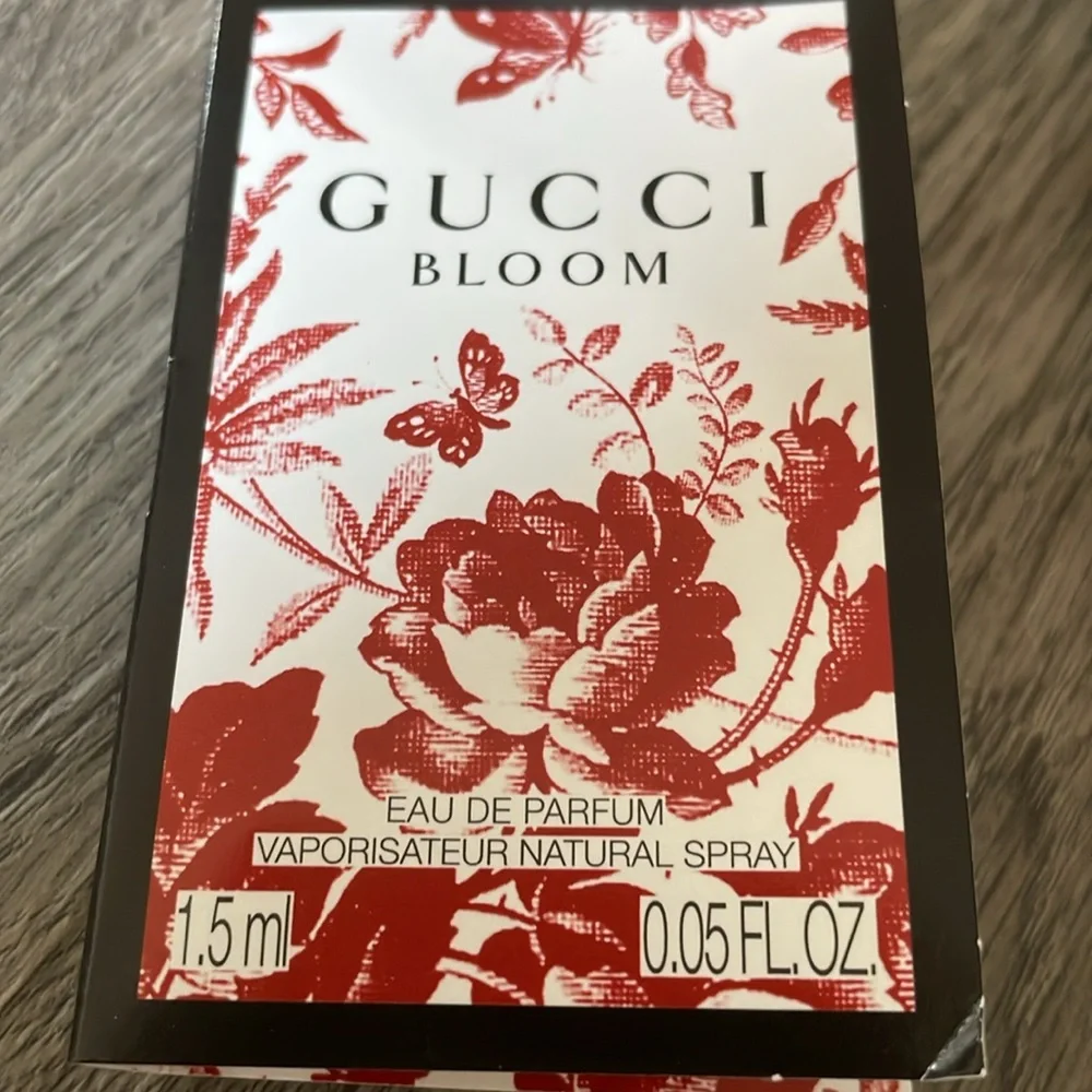 3 Gucci‎ Bloom Sample Travel EDP 1.5 ml NEW